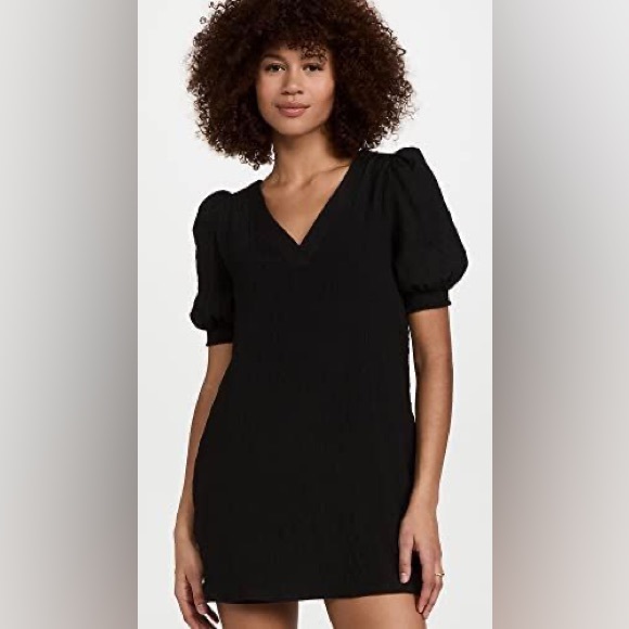 BB Dakota Fields of Gold Dress - Short Sleeve Shift Dress - Picture 1 of 2